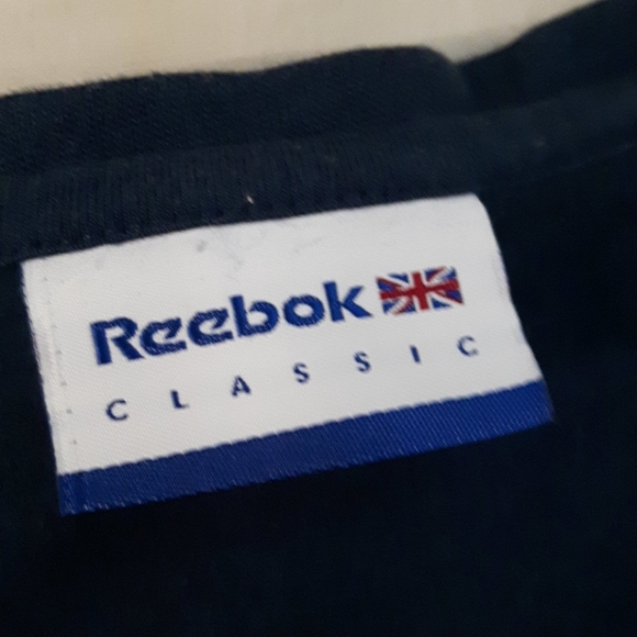 Size m Reebok Sequin British flag t-shirt size - Picture 10 of 13